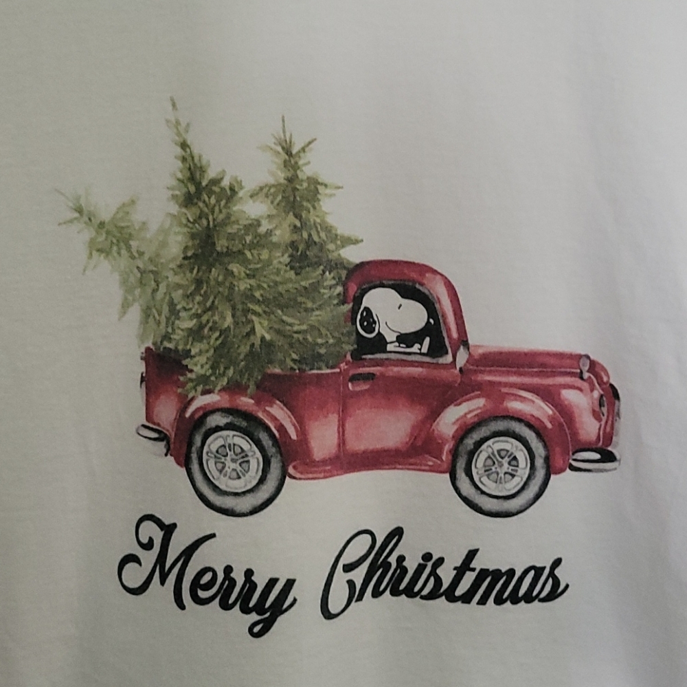 Snoopy Merry Christmas tshirt 4x